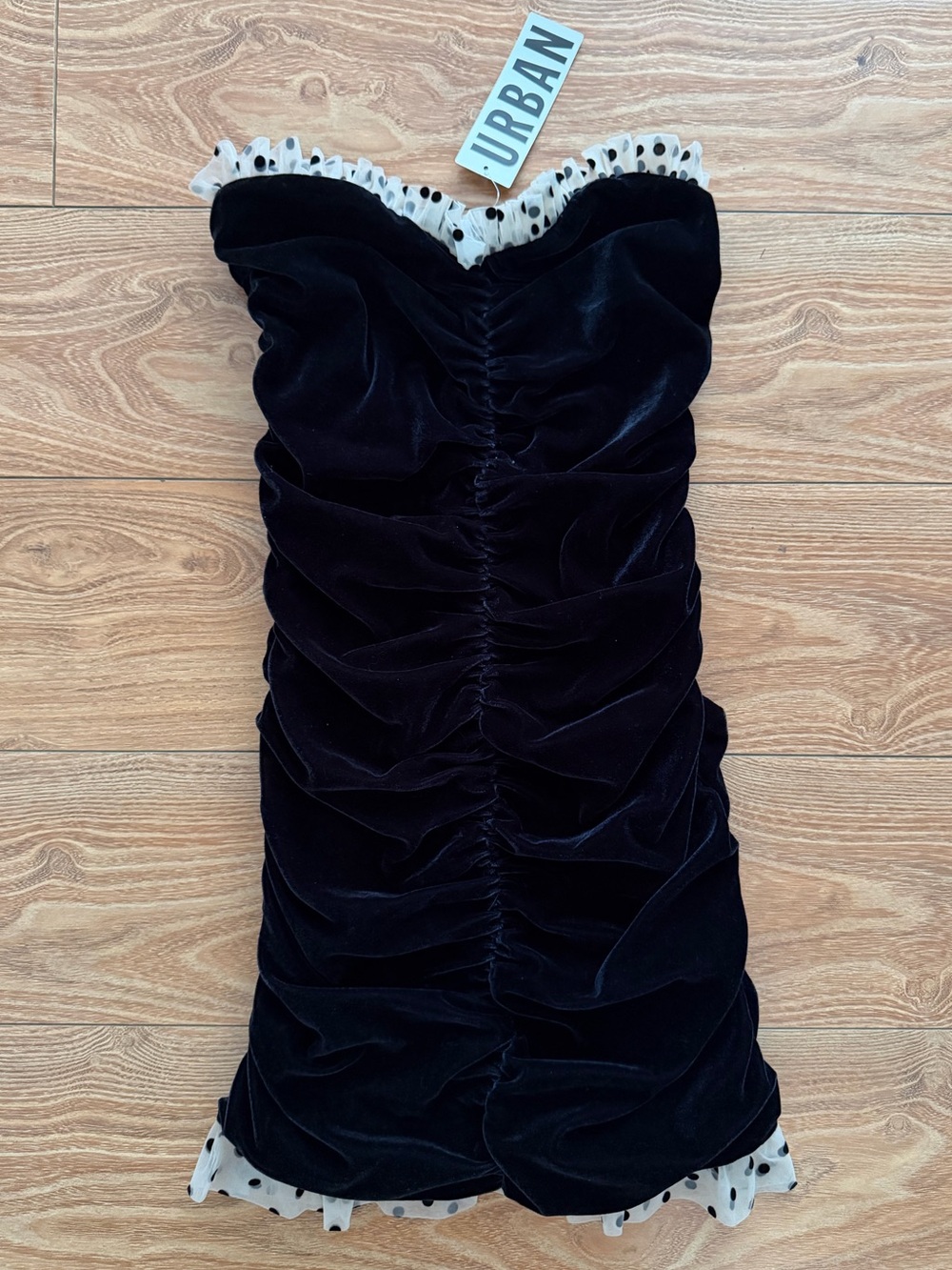 [kimchi blue] NWT urban outfitters robin velvet tube dress - Picture 7 of 9